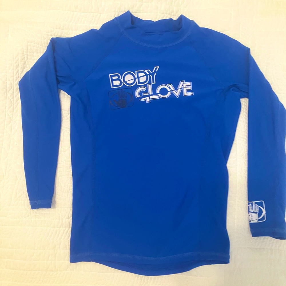 Boys Body Glove Long Sleeve Rash Guard Size 8